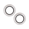 Casper Camera Lens Protector Compatible For iPhone 15 / 15 Plus (Green) (Clear)