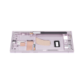 Mid-Frame Housing Compatible For Samsung Galaxy S23 Ultra 5G (International Version) (Lavender)