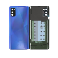 Back Cover Glass With Camera Lens Compatible For Samsung Galaxy A41 (Service Pack) (Prism Crush Blue)
