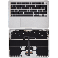Top Case Assembly With Battery And Keyboard Compatible For MacBook Air 13" (A2681 / Mid 2022) (Silver) (UK Keyboard)