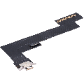 Charging Port Flex Cable Compatible For iPad Air 5 (WiFi Version) (Aftermarket Plus) (Pink)