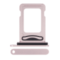 Dual Sim Card Tray Compatible For iPhone 15 / 15 Plus (Pink)