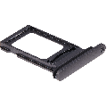 Dual Sim Card Tray Compatible For iPhone 11 (Black)