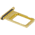 Dual Sim Card Tray Compatible For iPhone 11 (Yellow)