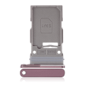 Single Sim Card Tray Compatible For Samsung Galaxy S22 Ultra 5G (Burgundy)