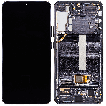 OLED Assembly With Frame For Samsung Galaxy S22 Plus 5G (US & International Version) (Aftermarket Plus) (Phantom Black)