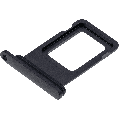 Single Sim Card Tray Compatible For iPhone 11 (Black)