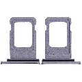 Single Sim Card Tray Compatible For iPhone 11 (Purple)