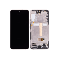 OLED Assembly With Frame Compatible For Samsung Galaxy S22 Plus 5G (US & International Version) (Aftermarket Plus) (Pink Gold / Violet)