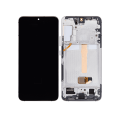 OLED Assembly With Frame Compatible For Samsung Galaxy S22 Plus 5G (US & International Version) (Aftermarket Plus) (White)