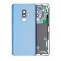 Back Cover Glass With Camera Lens Compatible For Samsung Galaxy S9 Plus (No Logo) (Aftermarket Plus) (Coral Blue)