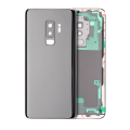 Back Cover Glass With Camera Lens Compatible For Samsung Galaxy S9 Plus (No Logo) (Aftermarket Plus) (Titanium Gray)
