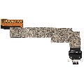 Charging Port Flex Cable Compatible For iPad Air 5 (WiFi Only) (Used OEM Pull: Grade A) (Space Gray)