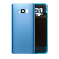 Back Cover Glass With Camera Lens Compatible For Samsung Galaxy S8 Plus (No Logo) (Aftermarket Plus) (Coral Blue)