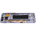 OLED Assembly With Frame Compatible For Samsung Galaxy S8 Plus (Refurbished) (Arctic Silver)