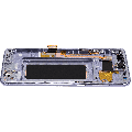 OLED Assembly With Frame Compatible For Samsung Galaxy S8 Plus (Refurbished) (Arctic Silver)