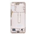 OLED Assembly With Frame Compatible For Samsung Galaxy S22 Plus 5G (US & International Version) (Refurbished) (Pink Gold / Violet)
