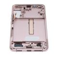 OLED Assembly With Frame Compatible For Samsung Galaxy S22 Plus 5G (US & International Version) (Refurbished) (Pink Gold / Violet)