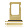 Dual Sim Card Tray Compatible For iPhone 11 (Yellow)