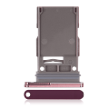 Single Sim Card Tray Compatible For Samsung Galaxy Z Fold 4 (F936) (Burgundy)