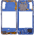 Mid-Frame Housing Compatible For Samsung Galaxy A41 (A415 / 2020) (Aftermarket Plus) (Prism Crush Blue)