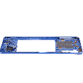 Mid-Frame Housing Compatible For Samsung Galaxy A41 (A415 / 2020) (Aftermarket Plus) (Prism Crush Blue)