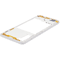 Mid-Frame Housing Compatible For Samsung Galaxy A41 (A415 / 2020) (Aftermarket Plus) (Prism Crush Silver)
