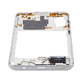 Mid-Frame Housing Compatible For Samsung Galaxy A41 (A415 / 2020) (Aftermarket Plus) (Prism Crush Silver)