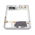 Mid-Frame Housing Compatible For Samsung Galaxy A41 (A415 / 2020) (Aftermarket Plus) (Prism Crush Silver)