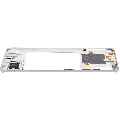 Mid-Frame Housing Compatible For Samsung Galaxy A41 (A415 / 2020) (Aftermarket Plus) (Prism Crush Silver)