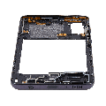 Mid-Frame Housing Compatible For Samsung Galaxy A41 (A415 / 2020) (Aftermarket Plus) (Prism Crush Black)