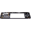 Mid-Frame Housing Compatible For Samsung Galaxy A41 (A415 / 2020) (Aftermarket Plus) (Prism Crush Black)
