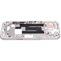 Mid-Frame Housing Compatible For Google Pixel 8a (Porcelain)