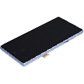 OLED Assembly With Frame (With Finger Print Scanner) Compatible For Google Pixel 7a 5G (Refurbished) (Sea)
