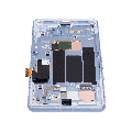 OLED Assembly With Frame (With Finger Print Scanner) Compatible For Google Pixel 7a 5G (Refurbished) (Sea)