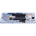 OLED Assembly With Frame (With Finger Print Scanner) Compatible For Google Pixel 7a 5G (Refurbished) (Sea)