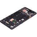 OLED Assembly With Frame (With Finger Print Scanner) Compatible For Google Pixel 7a 5G (Refurbished) (Charcoal) 