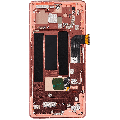 OLED Assembly With Frame (With Finger Print Scanner) Compatible For Google Pixel 7a 5G (Refurbished) (Coral)