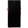 OLED Assembly With Frame (With Finger Print Scanner) Compatible For Google Pixel 7a 5G (Refurbished) (Coral)