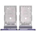 Dual Sim Card Tray Compatible For Samsung Galaxy S24 5G / S24 Plus 5G (Cobalt Violet)
