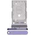 Dual Sim Card Tray Compatible For Samsung Galaxy S24 5G / S24 Plus 5G (Cobalt Violet)