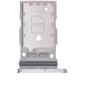 Dual Sim Card Tray Compatible For Samsung Galaxy S24 5G / S24 Plus 5G (Marble Gray)