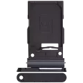 Single Sim Card Tray Compatible For Samsung Galaxy S24 5G / S24 Plus 5G (Onyx Black)