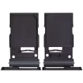 Single Sim Card Tray Compatible For Samsung Galaxy S24 5G / S24 Plus 5G (Onyx Black)