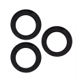 Casper Camera Lens Protector Compatible For iPhone 16 Pro / 16 Pro Max (Black Titanium) (Clear)