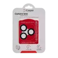 Casper Camera Lens Protector Compatible For iPhone 16 Pro / 16 Pro Max (Black Titanium) (Clear)