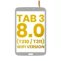 Digitizer Compatible For Samsung Galaxy Tab 3 8.0" (T310 / T311) (WiFi Version) (White)