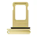 Single Sim Card Tray Compatible For iPhone 11 (Yellow)