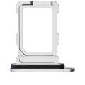 Dual Sim Card Tray Compatible For iPhone 16 Pro / 16 Pro Max (White Titanium)