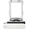 Dual Sim Card Tray Compatible For iPhone 16 Pro / 16 Pro Max (White Titanium)